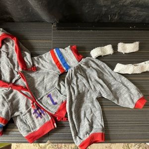 1985 RARE Vintage Romper Room Hasbro CPK Jogging Suit 5 Piece Doll Clothes